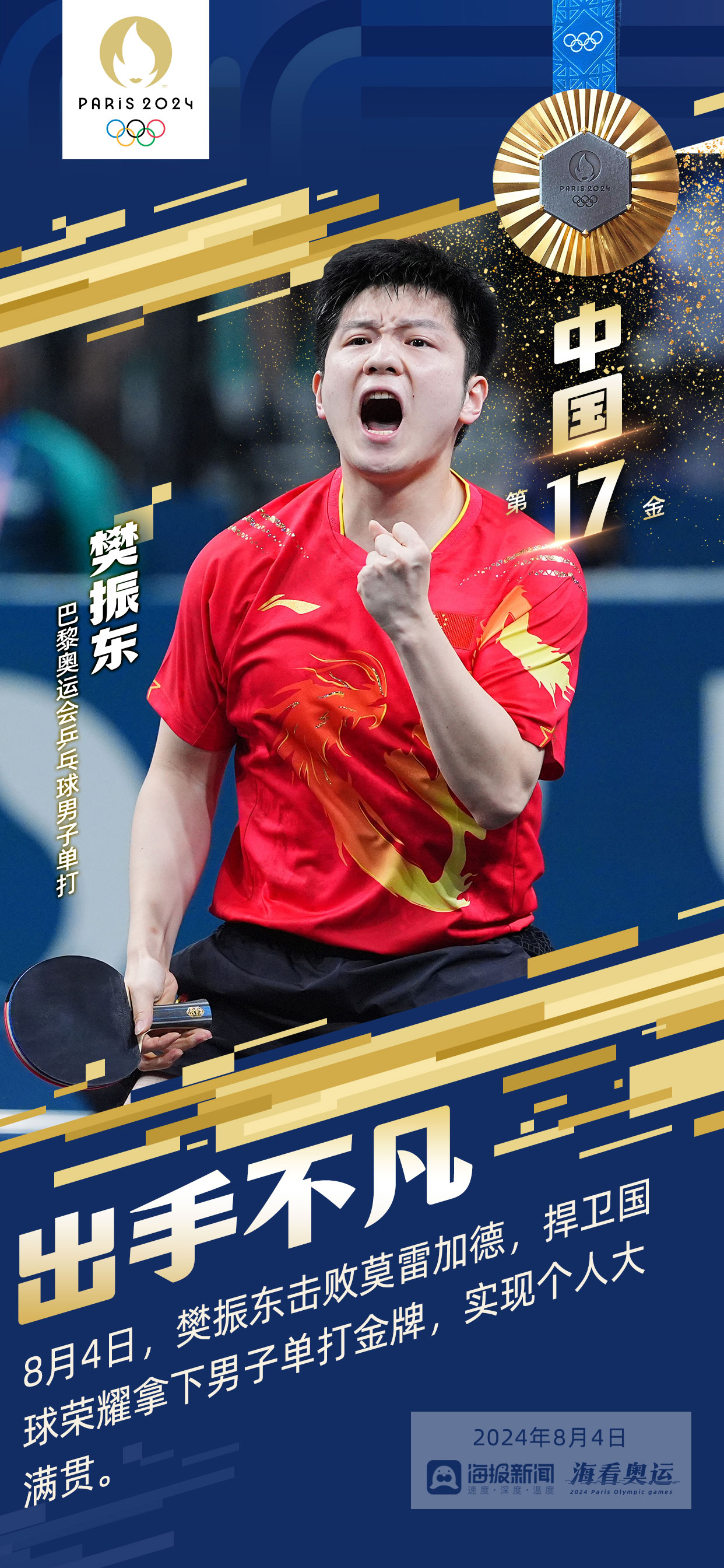 熊猫体育官方-关于中国乒乓球队绝地反击瑞典乒乓球队，樊振东送出助攻的信息